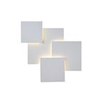 CEILING LIGHT FIXTURES METAL LED 30W 2600Lm 3000Κ 550X550mm WHITE ARTE ILLUMINA THALIA