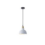 PENDANT LIGHT FIXTURES RUBBER WOOD&CONCRETE  E27 MAX 15W 200X200X160mm ARTE ILLUMINA SPLASHED