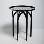 ΒΟΗΘΗΤΙΚΟ ΤΡΑΠΕΖΑΚΙ ΜΕΤΑΛΛΙΚΟ ΜΑΥΡΟ-ΜΕΤΑΛΛΙΚΗ ΕΠΙΦΑΝΕΙΑ 45x45x55cm