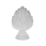 ΓΛΥΠΤΟ ΑΓΚΙΝΑΡΑ ΠΟΛΥΡΕΖΙΝ ΛΕΥΚΟ 15.5x15.5x24cm