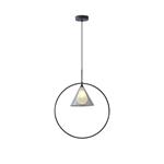 PENDANT LIGHT FIXTURES GLASS G9 MAX 25W 410X180+1200mm ARTE ILLUMINA DELTA