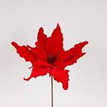 GRANDE FLOWER, RED, 44x50cm