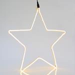 STAR, 2m NEON LED ROPE LIGHT, 2-WAY, WARM WHITE, 54x58cm, IP44