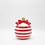 COOKIE JAR, CANDY CHRISTMAS BALL, DECORATIVE, 17x20cm