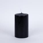 DECORATIVE CANDLE BLACK 8x14cm.