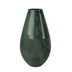 ΒΑΖΟ ΓΥΑΛΙΝΟ ΣΜΑΡΑΓΔΙ 23.4x23.4x42cm