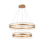 ΦΩΤΙΣΤΙΚΟ ΚΡΕΜΑΣΤΟ ΟΒΑΛ LED 105W 6300Lm 3000K Φ800X1500mm ΧΡΥΣΟ ARTE ILLUMINA LUCEO