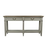 ΚΟΝΣΟΛΑ MDF ΑΝΟΙΧΤΟ ΓΚΡΙ - ΦΥΣΙΚΟ 150x40x80cm