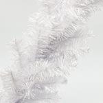 BRANCHED GARLAND 230x30cm, 110 TIPS (TIPS WIDTH 8cm -TIPS LENGTH 17cm), WHITE COLOUR