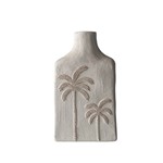 ΒΑΖΟ ΚΕΡΑΜΙΚΟ ΛΕΥΚΟ - ΜΠΕΖ 16.5x9.5x28cm
