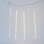 ΚΟΥΡΤΙΝΑ, 240 LED, 5V ΜΕΤΑΣΧΗΜΑΤΙΣΤΗ, 5 SNOWDROP 50cm, 4 ΕΠΕΚΤΑΣΕΙΣ ΕΩΣ 3 ΣΕΤ, ΘΕΡΜΟ ΛΕΥΚΟ LED, ΠΡΟΕΚΤΑΣΗ ΠΑΡΟΧΗΣ 5m, IP44