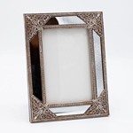 TABLE PHOTO FRAME (15x20), POLYRESIN, BRONZE, cm