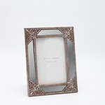 TABLE PHOTO FRAME (10x15), POLYRESIN, BRONZE, 15.6x1.8x20.6cm