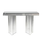 ΚΟΝΣΟΛΑ MDF ΜΕ ΚΑΘΡΕΦΤΗ 120x35x80cm