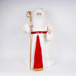SANTA, WITH WHITE RED CLOTHES, 90cm