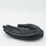 TABLE DECORATION HAND, CERAMIC, BLACK, 31.5x17x6.5cm