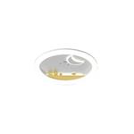 CEILING LIGHT FIXTURES PLASTIC LED 60W 3000-4000-6500K Φ50 3CCT 3000-4000-6500K  480x65mm WHITE-YELLOW ARTE ILLUMINA ALEGRE