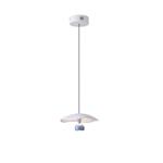 PENDANT LIGHT FIXTURES ALUMINIUM LED 8W 3000Κ 400Lm Φ230mm BLUE ARTE ILLUMINA ENIGMA