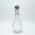 ΚΑΡΑΦΑ ΓΥΑΛΙΝΗ-ΜΕΤΑΛΛΙΚΗ ΑΣΗΜΙ 28x10.5cm