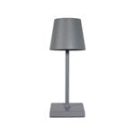 ARTE ILLUMINA TABLE LAMP TOUCH RECHARGEABLE LED  3,5W ELEPHANT GREY DIMMABLE
