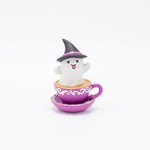 ΦΑΝΤΑΣΜΑΤΑΚΙ ΣΕ ΜΩΒ ΦΛΥΤΖΑΝΑΚΙ, HALLOWEEN, 7.6x6x10.3cm