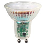 ΛΑΜΠΑ LED GU10 5.5W 550lm 6500K 38° 175-250V DIMMABLE ΓΥΑΛΙ