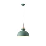 PENDANT LIGHT FIXTURES METAL E27 MAX 15W 280X1234mm GREEN-WHITE ARTE ILLUMINA SIMPLO