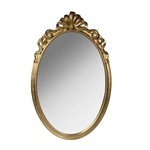 MIRROR WOOD GOLD ANTIQUE 70x112cm