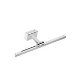 LIGHT FIXTURES FOR BATHROOM ALUMINIUM 14W 3CCT 400mm (base 80X40mm) IP44 CHROME ARTE ILLUMINA FEOS