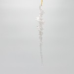 STALACTITE, FROSTED TRANSPARENT, SET 5PCS, 26.5cm