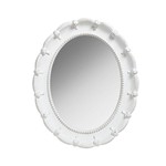 MIRROR PU STONE GREY 43x53cm