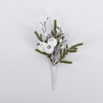 PICK WITH WHITE CRANBERRIES AND BERRIES, 20cm