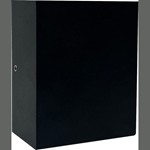 ΑΠΛΙΚΑ ΤΟΙΧΟΥ ΑΛΟΥΜΙΝΙΟΥ UP -DOWN 6W 240Lm 3000K 88x70x42mm IP54 ΜΑΥΡΗ ARTE ILLUMINA