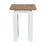 ΤΡΑΠΕΖΙ ΒΟΗΘΗΤΙΚΟ ΞΥΛΙΝΟ ΛΕΥΚΟ - ΦΥΣΙΚΟ 40x40x55cm