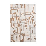 ΠΙΝΑΚΑΣ ΞΥΛΙΝΟΣ ΛΕΥΚΟΣ - ΑΝΟΙΧΤΟ ΚΑΦΕ 60x4x90cm