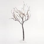 SNOWY LIGHTED TREE, 72 WARM WHITE LED, WITH TRANSFORMER, 90cm, IP20
