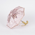 GEISHA UMBRELLA, PINK VELVET, 16x20cm
