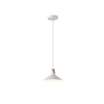 PENDANT LIGHT FIXTURES METAL 1ΧE27 MAX 15W 180X1140mm WHITE ARTE ILLUMINA CHROMA