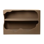 ΡΑΦΙΕΡΑ MDF ΕΚΡΟΥ 120x36.5x82cm