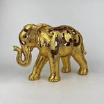 TABLE DECORATIVE, ELEPHANT, GOLD,  29x10.5x19.5cm