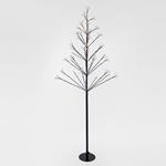 TREE, 304 WARM WHITE LED AND 152 FLASH LED, WITH TRANSFORMER, 150cm, IP44