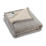 ELECTRIC OVERBLANKET FLEECE 180*130CM, 10 TEMPERATURE SETTINGS, LED INDICATOR, TIMER 1-10H, WASHABLE, 120W