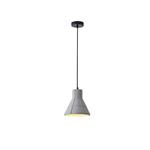 PENDANT LIGHT FIXTURES CONCRETE 1XE27 MAX 15W 200X200X210mm GREY ARTE ILLUMINA PLASTER SERIES