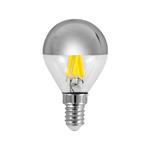 LED LAMP G45 CROSSED FILAMENT 6.5W E14 2700K 220-240V DIMMABLE SILVER MIRROR