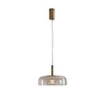 PENDANT LIGHT FIXTURE 8W 3000K 960lm Φ300x1390mm METAL WITH GLASS COGNAC ARTE ILLUMINA LOBBY