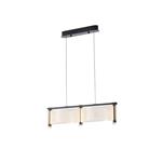 PENDANT LIGHT FIXTURES ACRYLIC 2LIGHTS 2Χ16W 3000K 3024Lm 700X270X160mm FRENCH GOLD ARTE ILLUMINA RAVENA