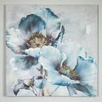 CANVAS WALL ART, FLOWERS, 80x80x3.5cm