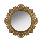 ΚΑΘΡΕΦΤΗΣ ΞΥΛΙΝΟΣ ΧΡΥΣΟΣ 77x2.5x77cm