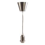 LAMPHOLDER HANGING SATIN (FOR LIGHTINGS) E27