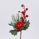 PICK WITH APPLE AND BERRY, 26cm